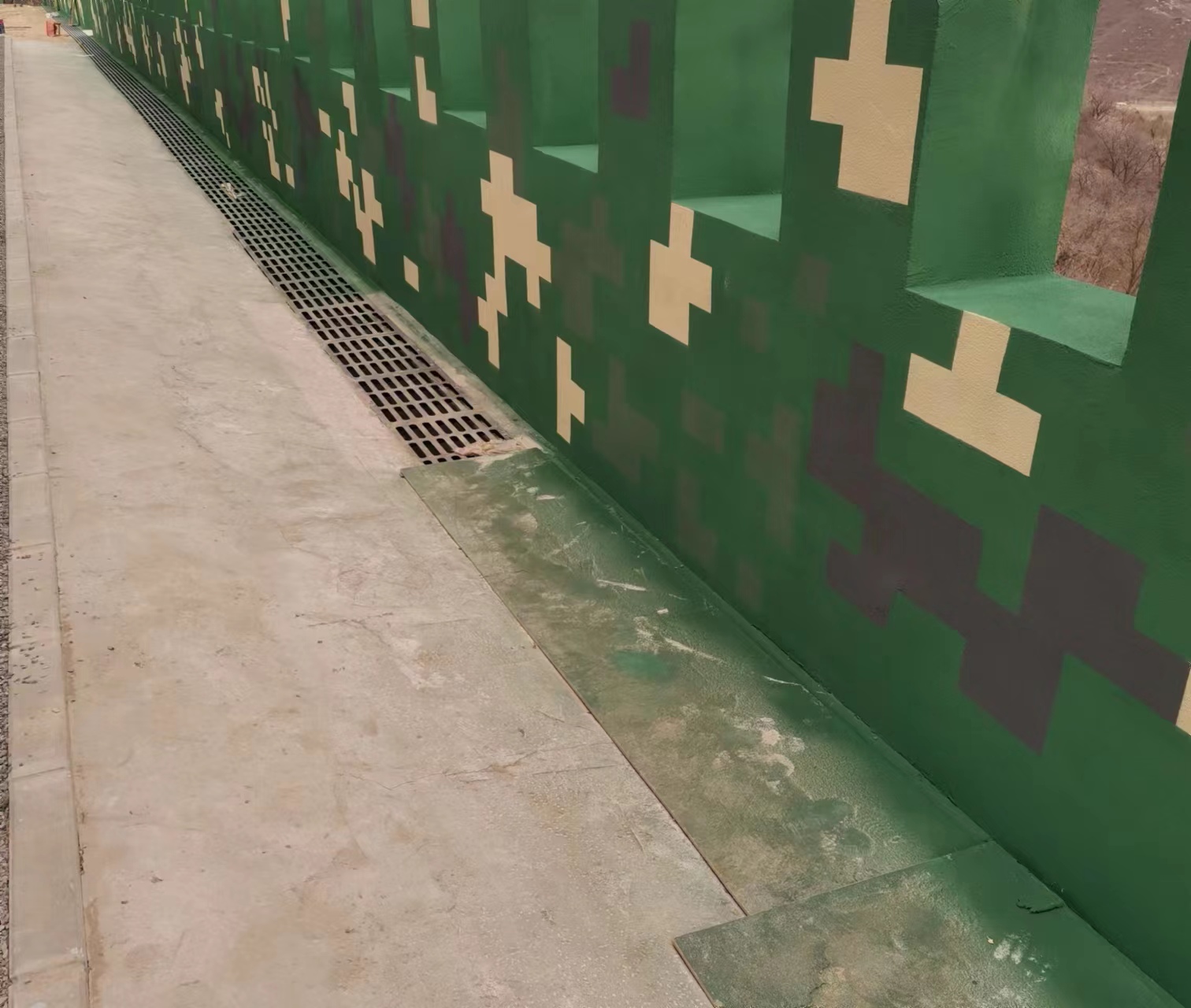 吐鲁番围墙迷彩喷涂,数迷彩漆